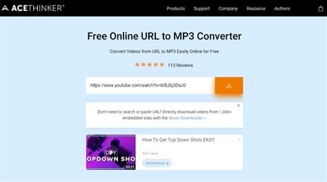 video to audio converter online link|convert video link to mp3.